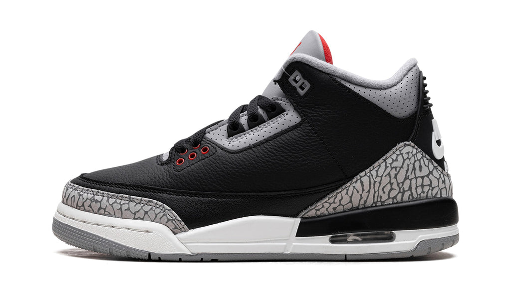Air Jordan 3 Sneakers – Black Cement