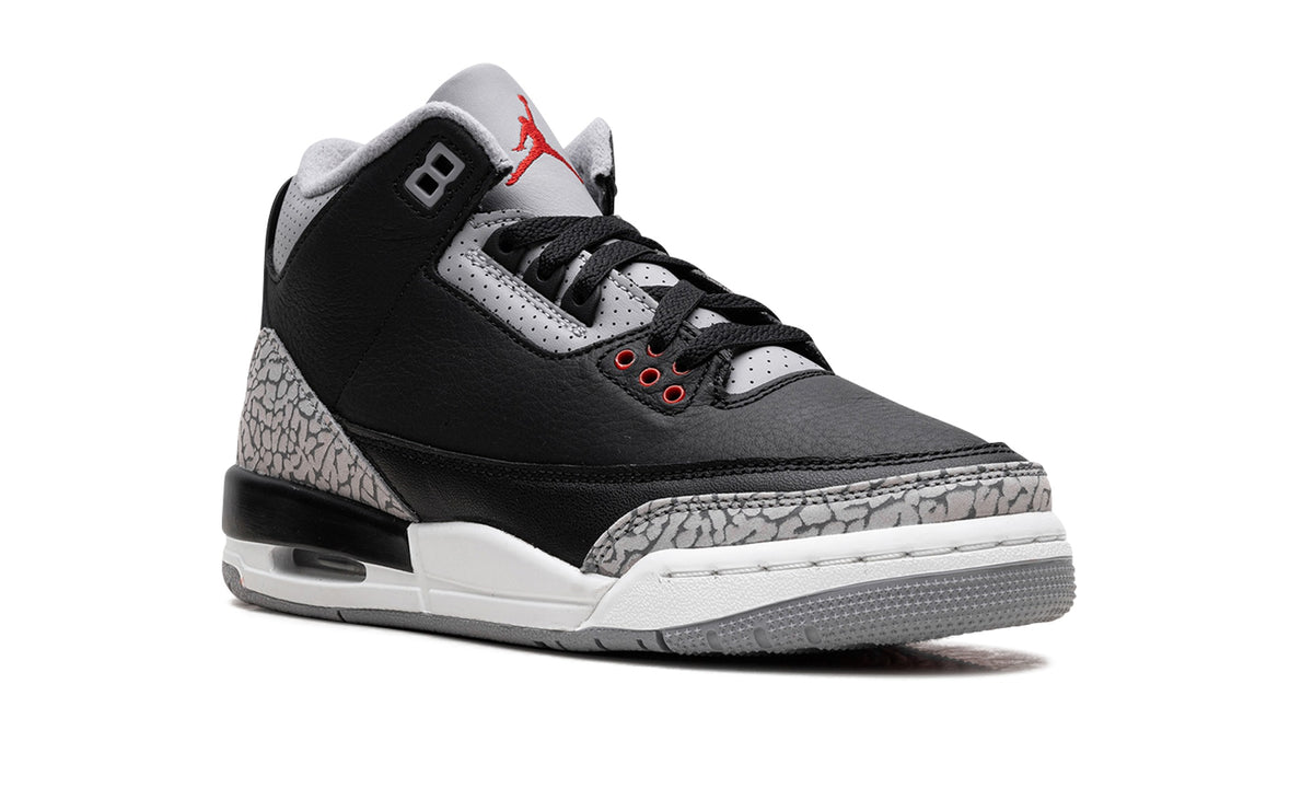 Air Jordan 3 Sneakers – Black Cement