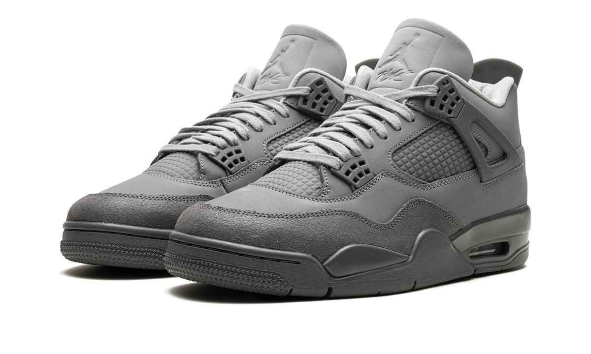 Air Jordan 4 Sneakers – Gray & Charcoal