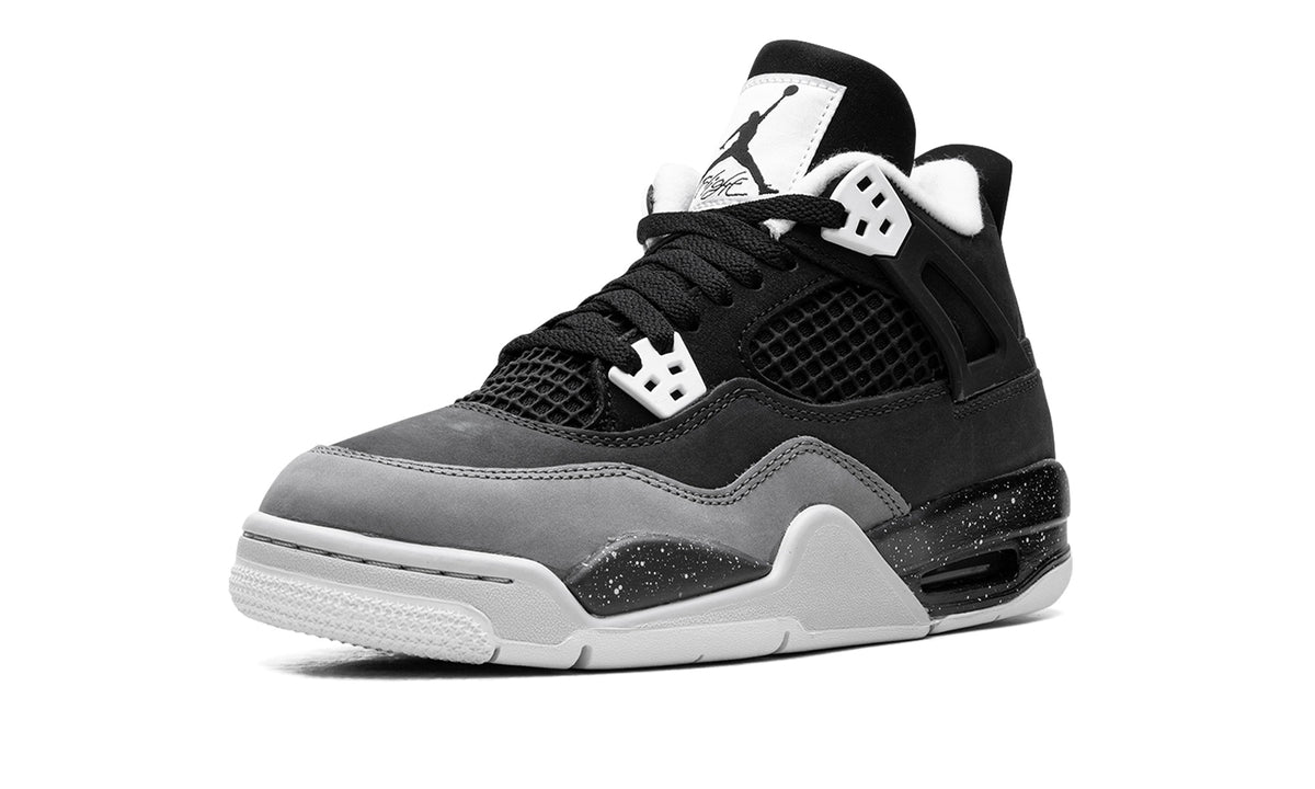 Air Jordan 4 Sneakers in Black & White