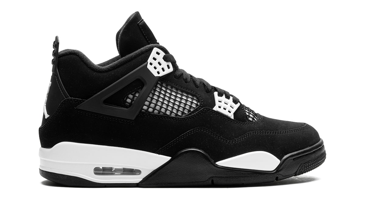 Air Jordan 4 Sneakers – Black & White