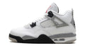 Air Jordan 4 Sneakers – White Cement
