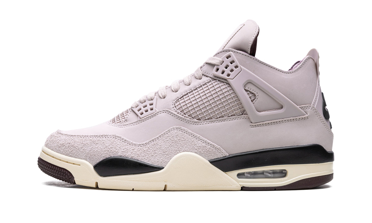 A Ma Maniére x Air Jordan 4 Retro Sneakers - Pale Mauve, Black & Cream