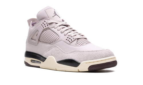 A Ma Maniére x Air Jordan 4 Retro Sneakers - Pale Mauve, Black & Cream