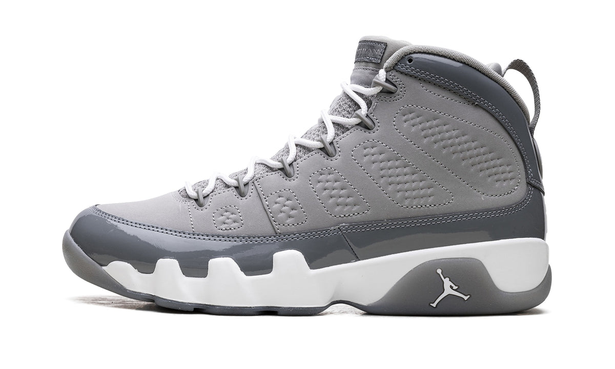 Air Jordan 9 Sneakers – Grey, Charcoal & White