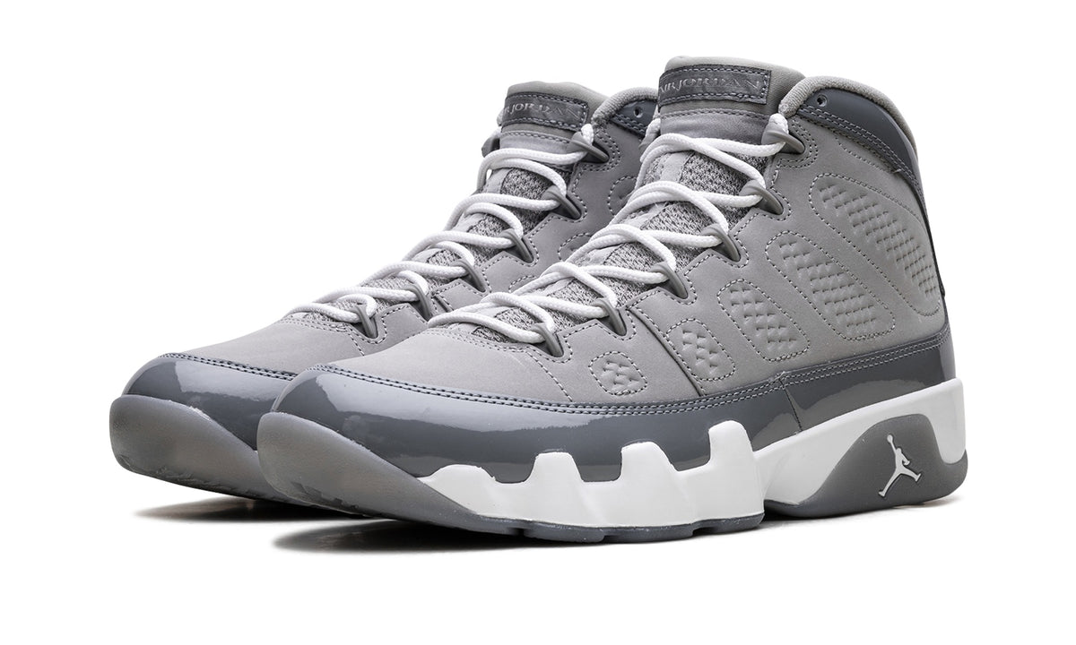 Air Jordan 9 Sneakers – Grey, Charcoal & White