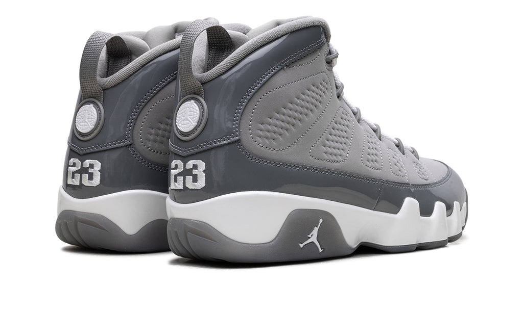 Air Jordan 9 Sneakers – Grey, Charcoal & White