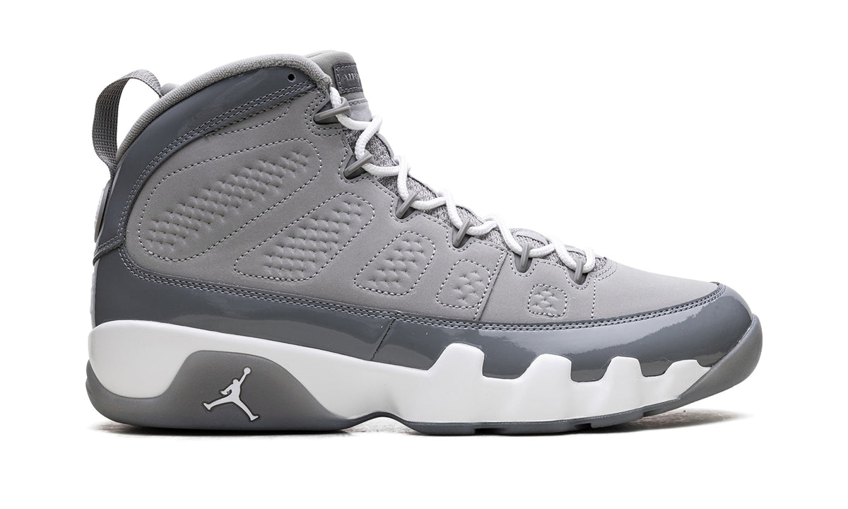 Air Jordan 9 Sneakers – Grey, Charcoal & White