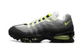 Nike Air Max 95 Sneakers – Gray, Black & Neon Yellow