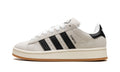 adidas Campus 00s Sneakers - Off-White & Black with Gum Sole
