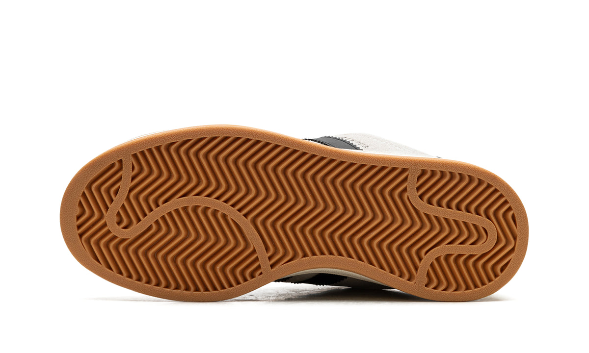 adidas Campus 00s Sneakers - Off-White & Black with Gum Sole