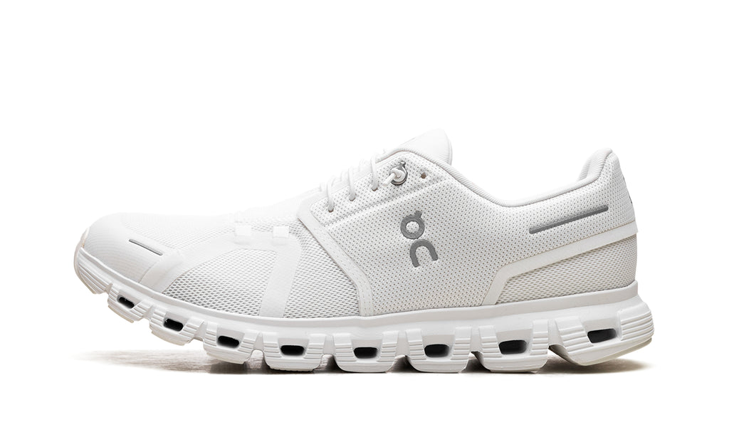 On Cloud 6 Sneakers - White & Light Gray