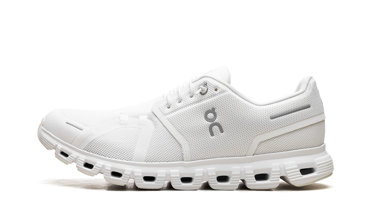 On Cloud 6 Sneakers - White & Light Gray