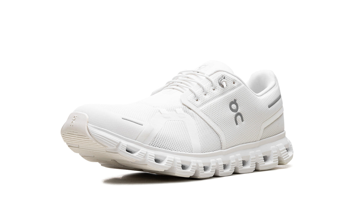 On Cloud 6 Sneakers - White & Light Gray