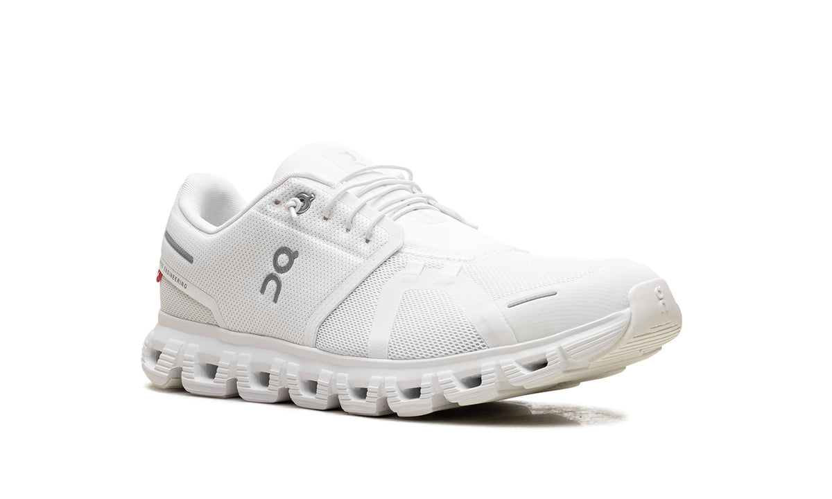 On Cloud 6 Sneakers - White & Light Gray
