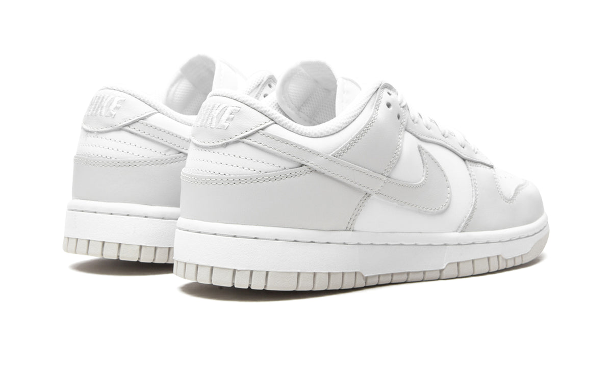 Nike Dunk Low Sneakers - White and Light Grey