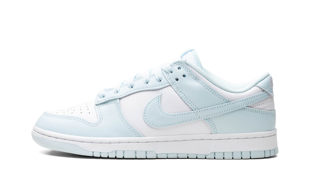 Nike Dunk Low Sneakers - White & Pale Blue
