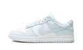 Nike Dunk Low Sneakers - White & Pale Blue