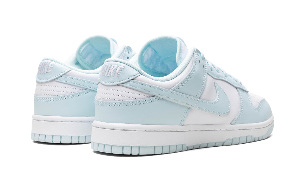 Nike Dunk Low Sneakers - White & Pale Blue