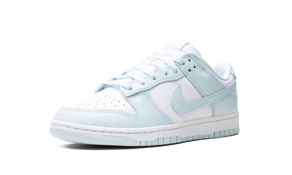 Nike Dunk Low Sneakers - White & Pale Blue