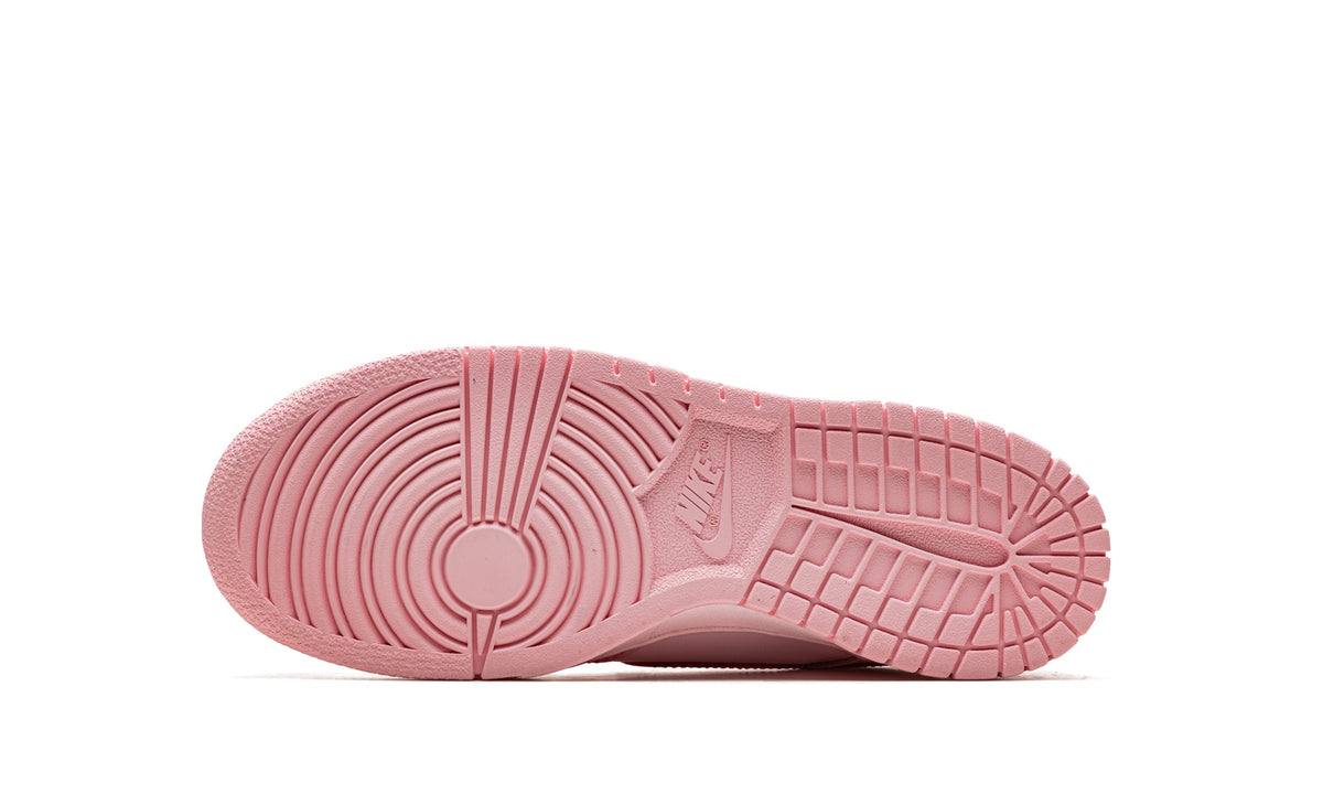 Nike Pink & White Low-Top Sneakers with Bright Pink Swoosh