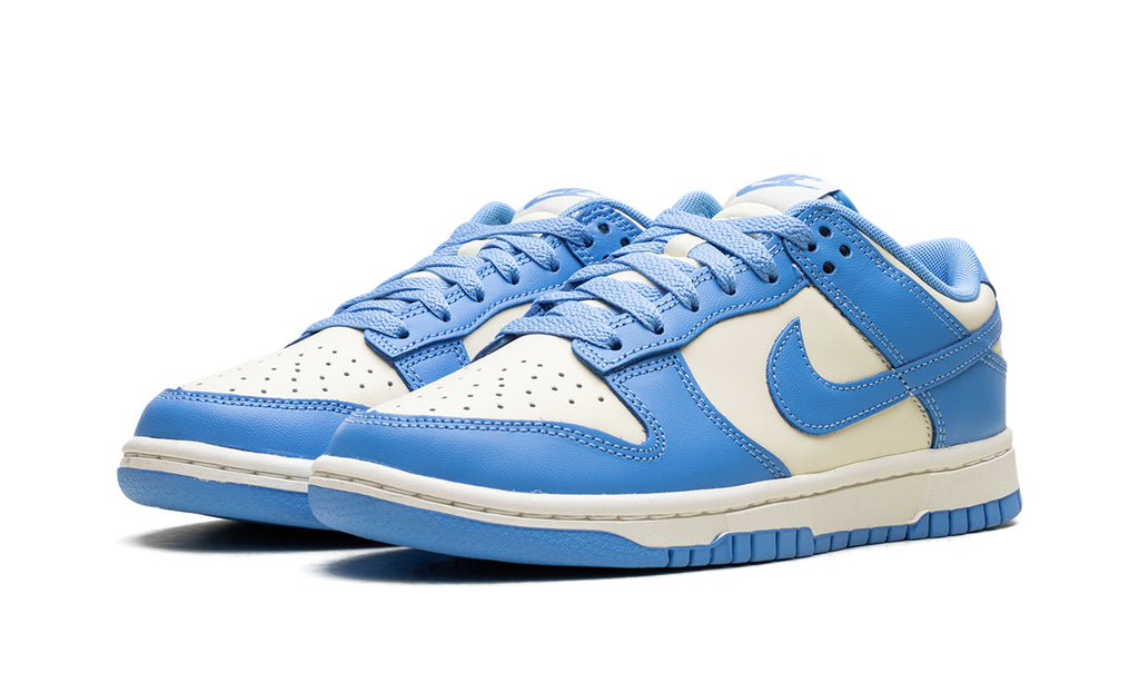 Nike Dunk Low Sneakers - Blue and Cream