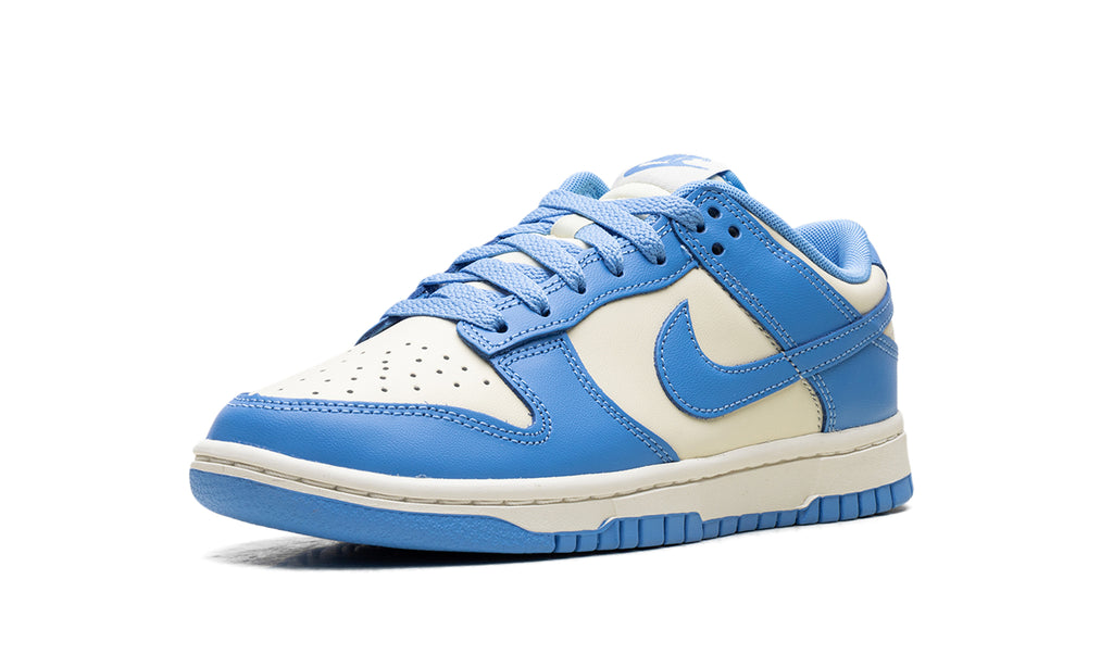 Nike Dunk Low Sneakers - Blue and Cream