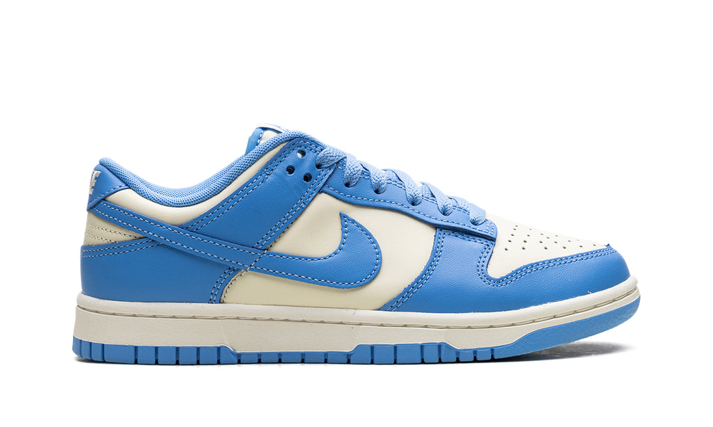 Nike Dunk Low Sneakers - Blue and Cream