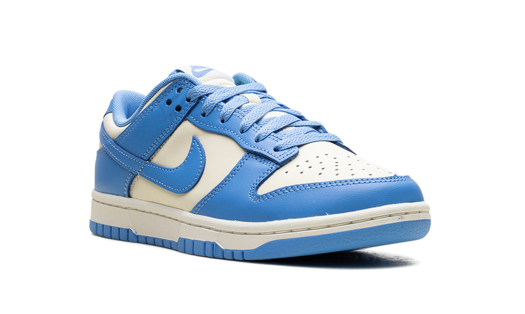 Nike Dunk Low Sneakers - Blue and Cream