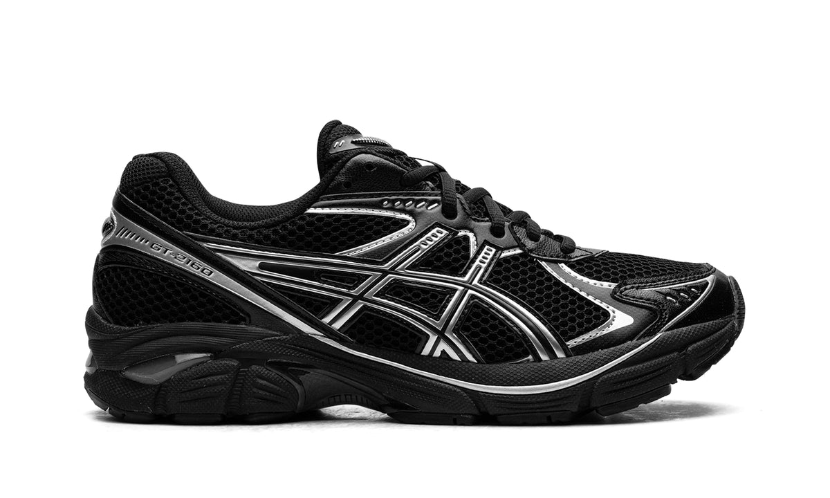 ASICS GT-2160 Sneakers - Black and Metallic Silver