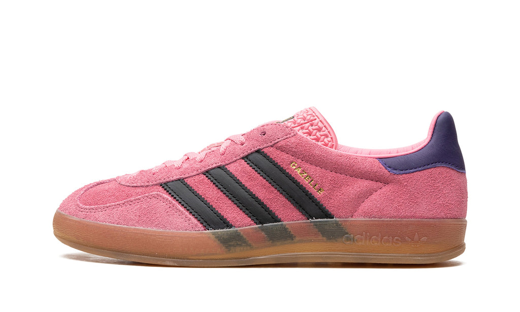 adidas Gazelle Indoor Sneakers – Pink, Black & Gum