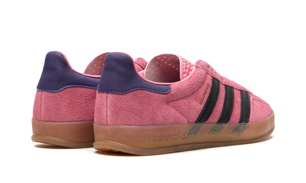 adidas Gazelle Indoor Sneakers – Pink, Black & Gum