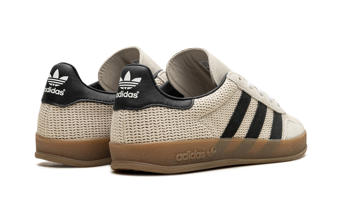 adidas Gazelle Indoor Sneakers – Cream, Black & Gum