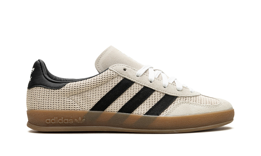 adidas Gazelle Indoor Sneakers – Cream, Black & Gum