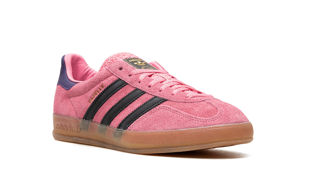 adidas Gazelle Indoor Sneakers – Pink, Black & Gum