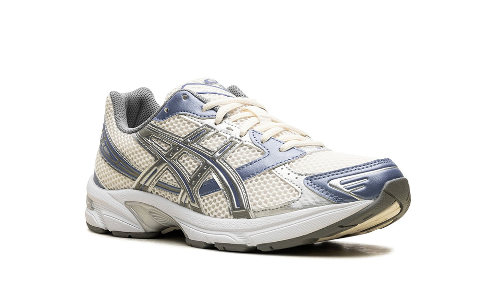 ASICS GEL-1130 Sneakers in Cream & Blue-Grey