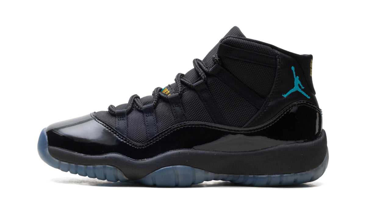 Air Jordan 11 High-Top Sneakers – Black & Blue