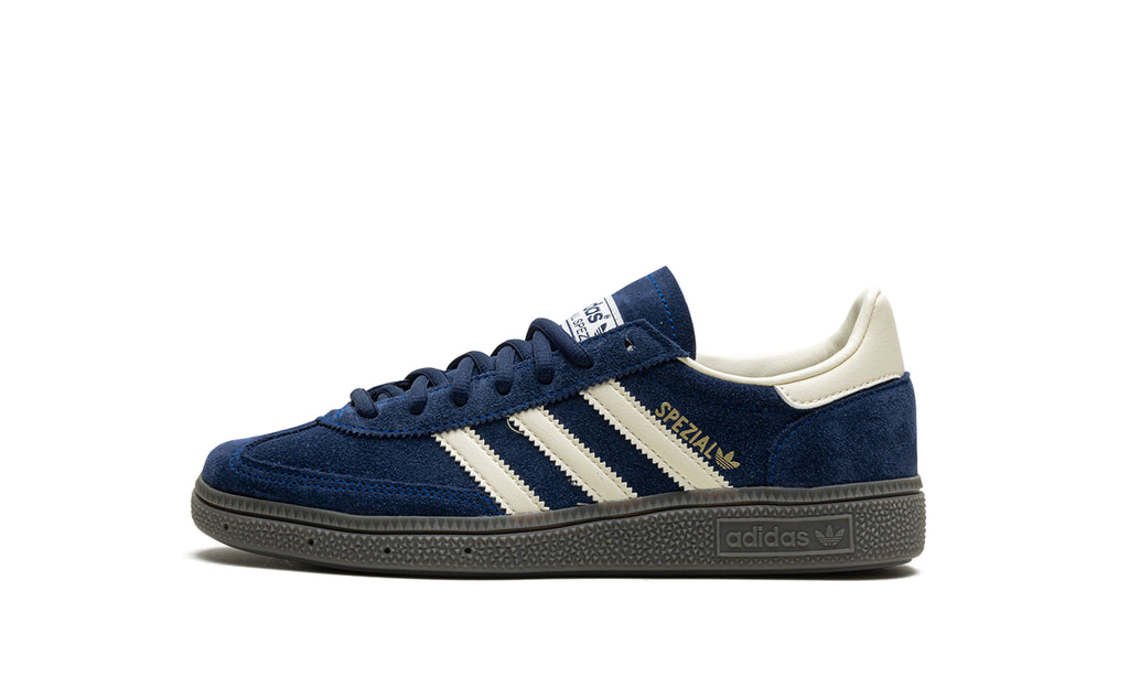 adidas Handball Spezial Sneakers - Navy Blue & Cream with Dark Gray Sole
