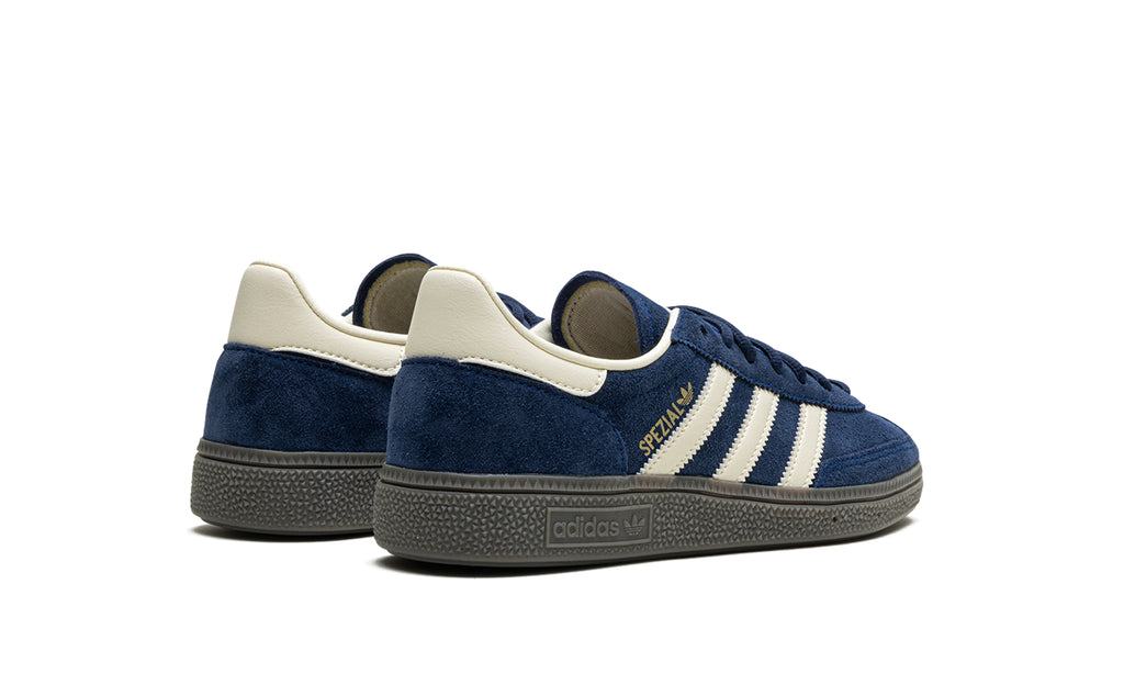 adidas Handball Spezial Sneakers - Navy Blue & Cream with Dark Gray Sole