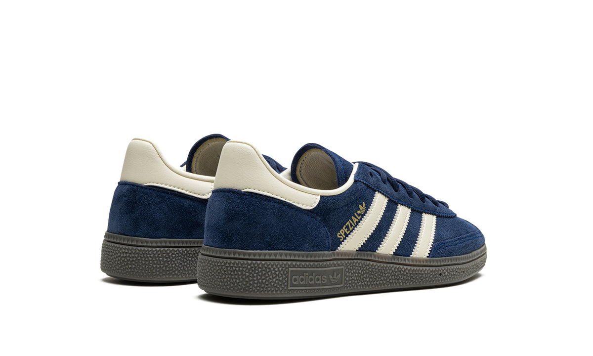 adidas Handball Spezial Sneakers - Navy Blue & Cream with Dark Gray Sole