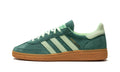 adidas Handball Spezial Sneakers - Teal Green with Mint Stripes and Gum Sole