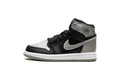 Air Jordan 1 High-Top Sneakers – Black, Gray & White