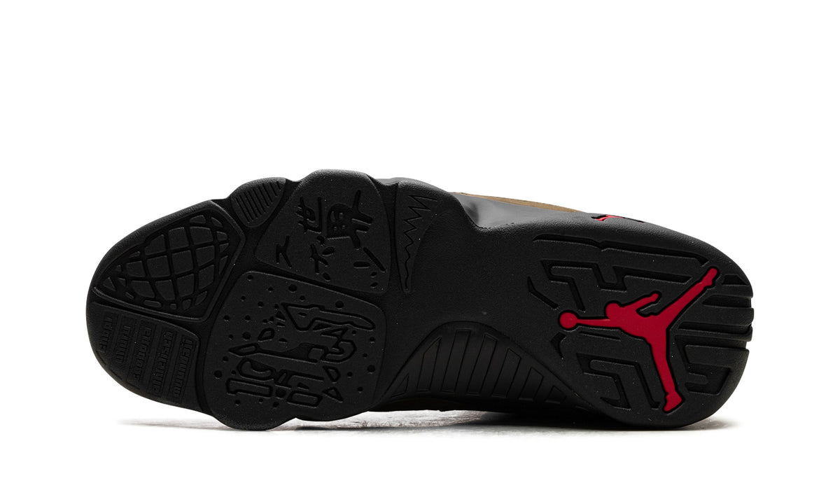Air Jordan 9 High-Top Sneakers - Black & Olive Brown