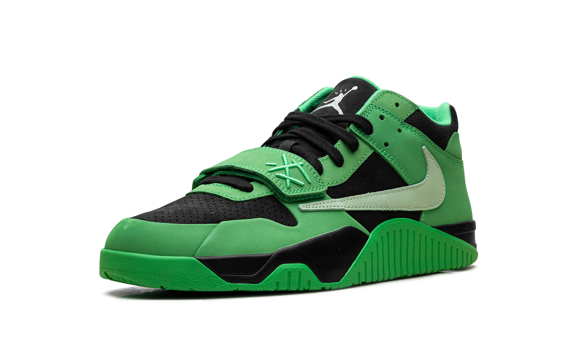 Travis Scott x Jordan Jumpman Jack Sneakers - Green, Black & Pale Green