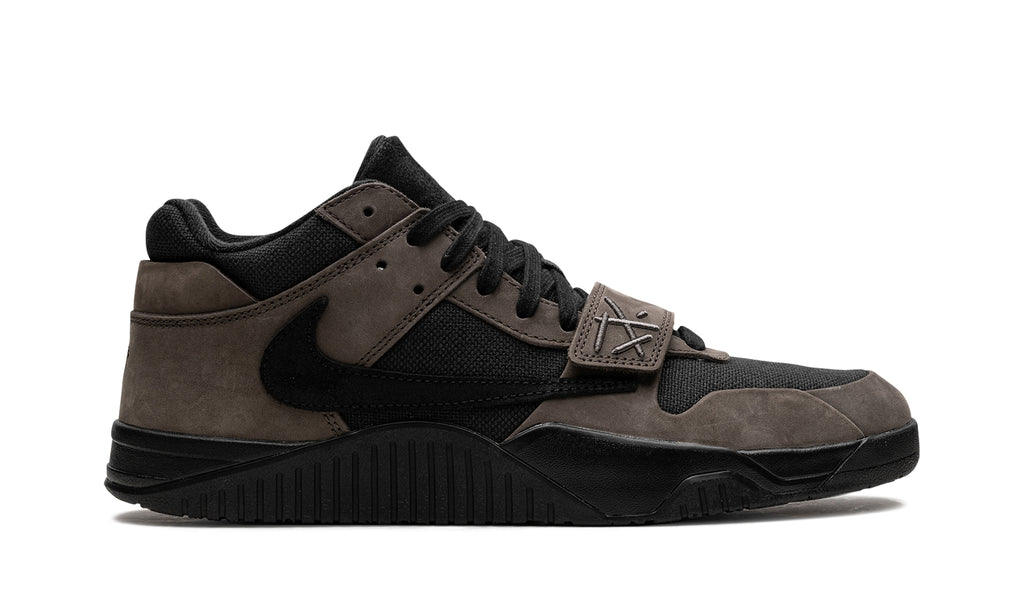 Jordan Jumpman Jack TR Sneakers - Taupe Brown and Black with Forefoot Strap