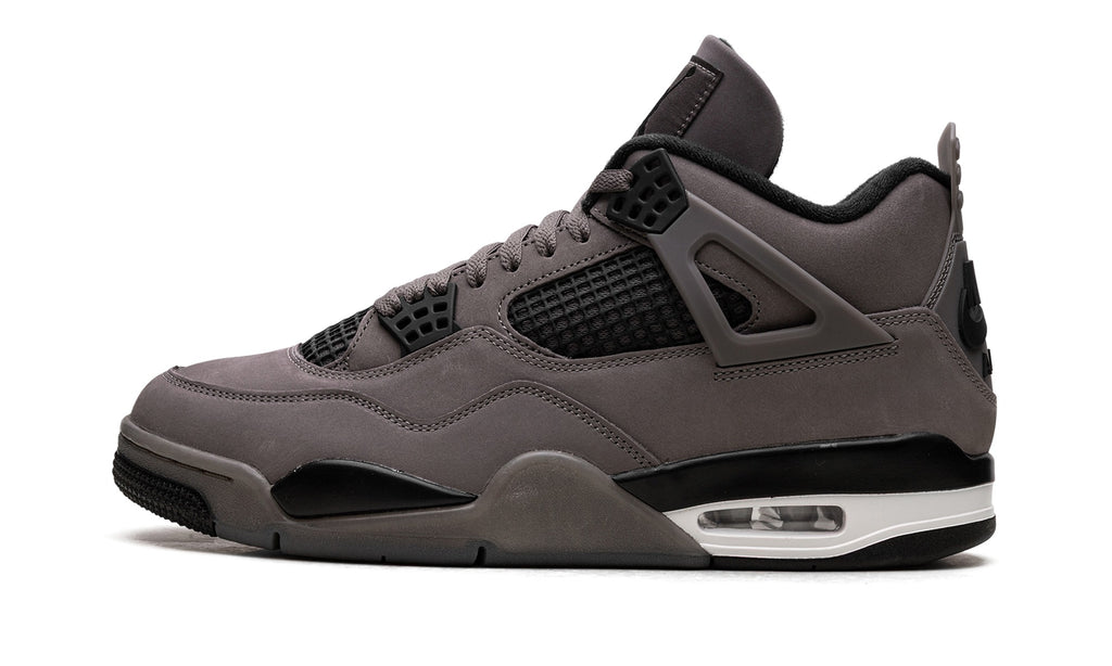 Air Jordan 4 Sneakers – Taupe, Black & White