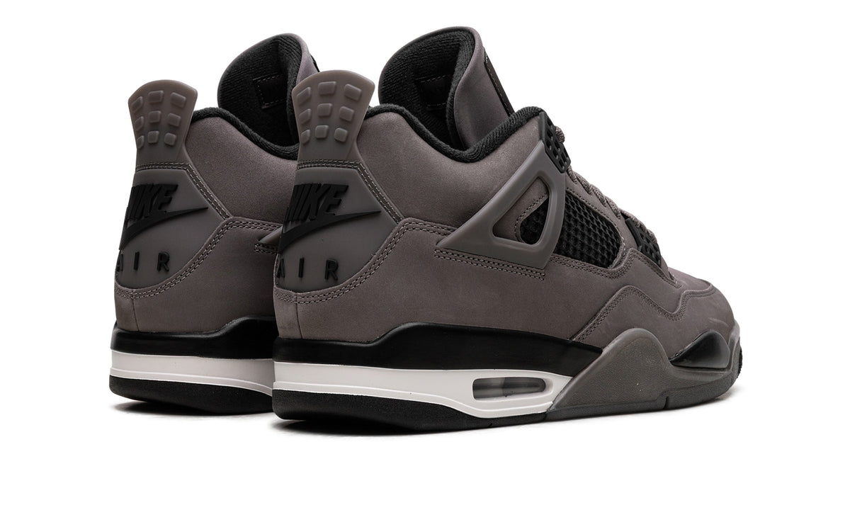Air Jordan 4 Sneakers – Taupe, Black & White