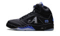 Awake NY x Air Jordan 5 Sneakers - Black/Racer Blue with Silver Details