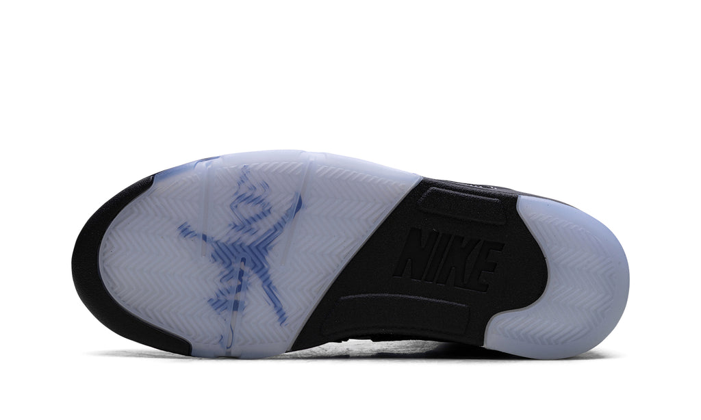 Awake NY x Air Jordan 5 Sneakers - Black/Racer Blue with Silver Details