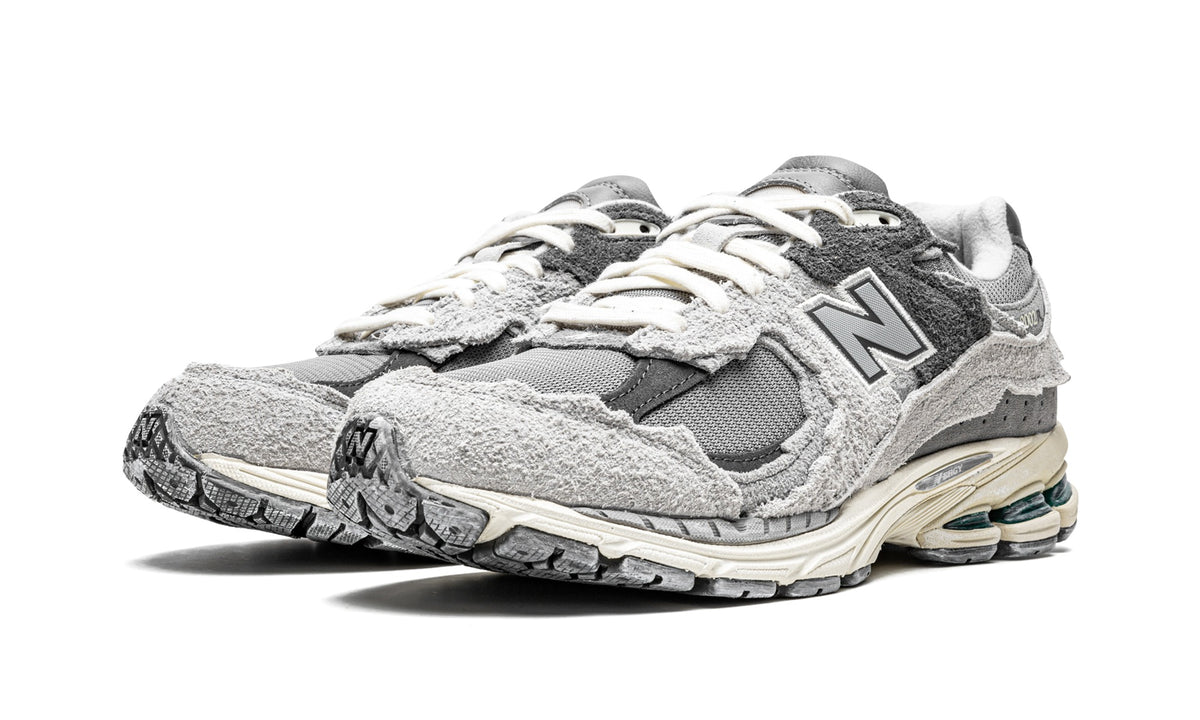 New Balance 2002R Grey Sneakers with Tonal Overlays